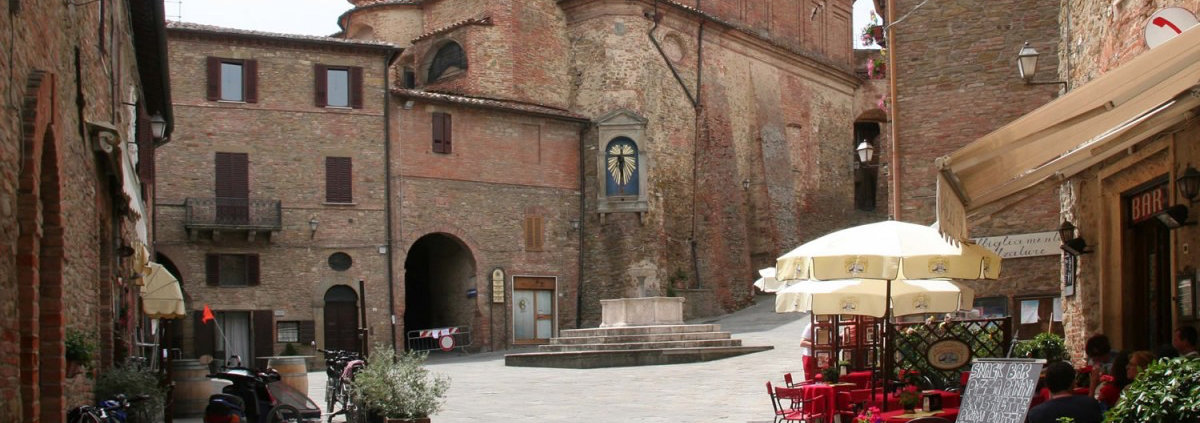 Stadt Panicale in Umbrien