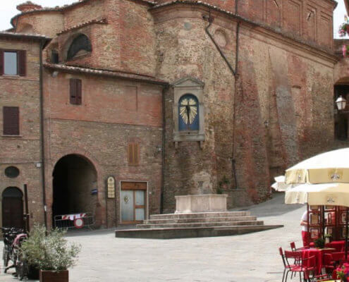 Stadt Panicale in Umbrien