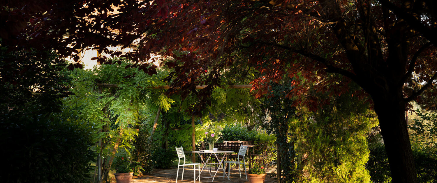 Platz im Garten